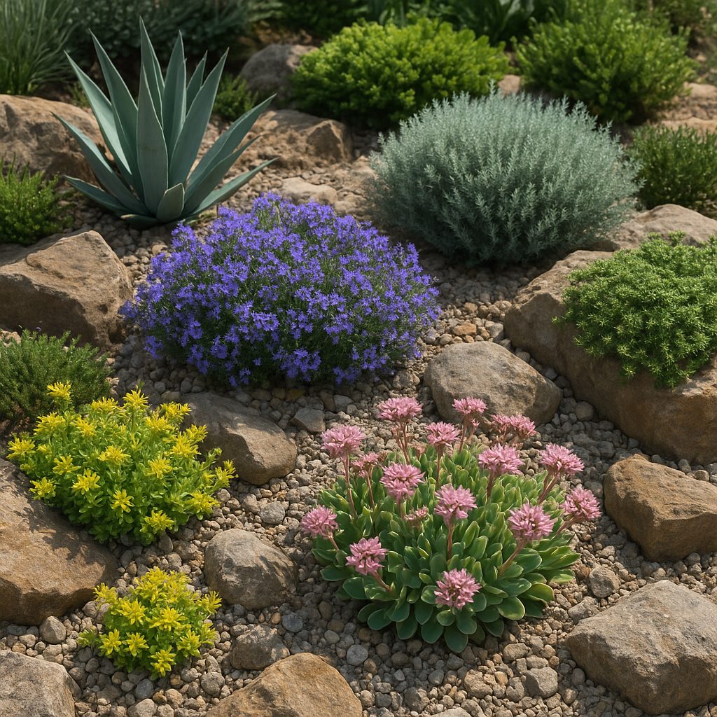 Jakie rośliny do ogrodu skalnego – najlepsze rośliny na suche i słoneczne miejsca.