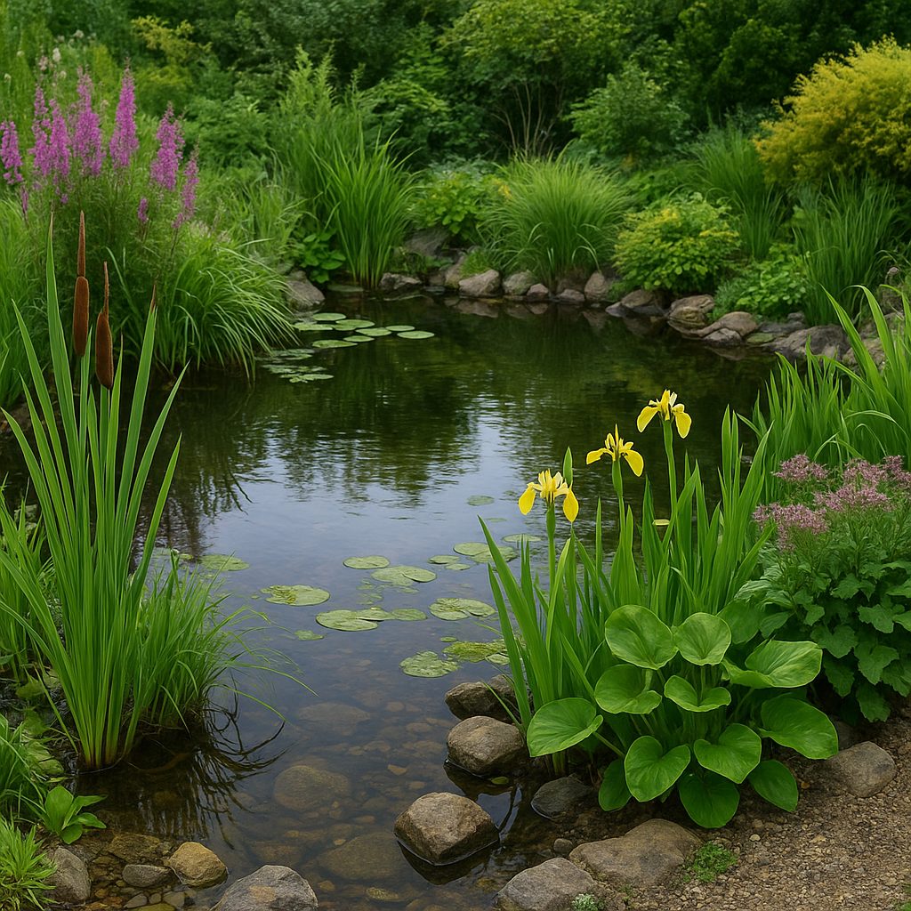 Jakie rośliny wybrać do ogrodu wodnego – aranżacja stawu lub oczka wodnego.