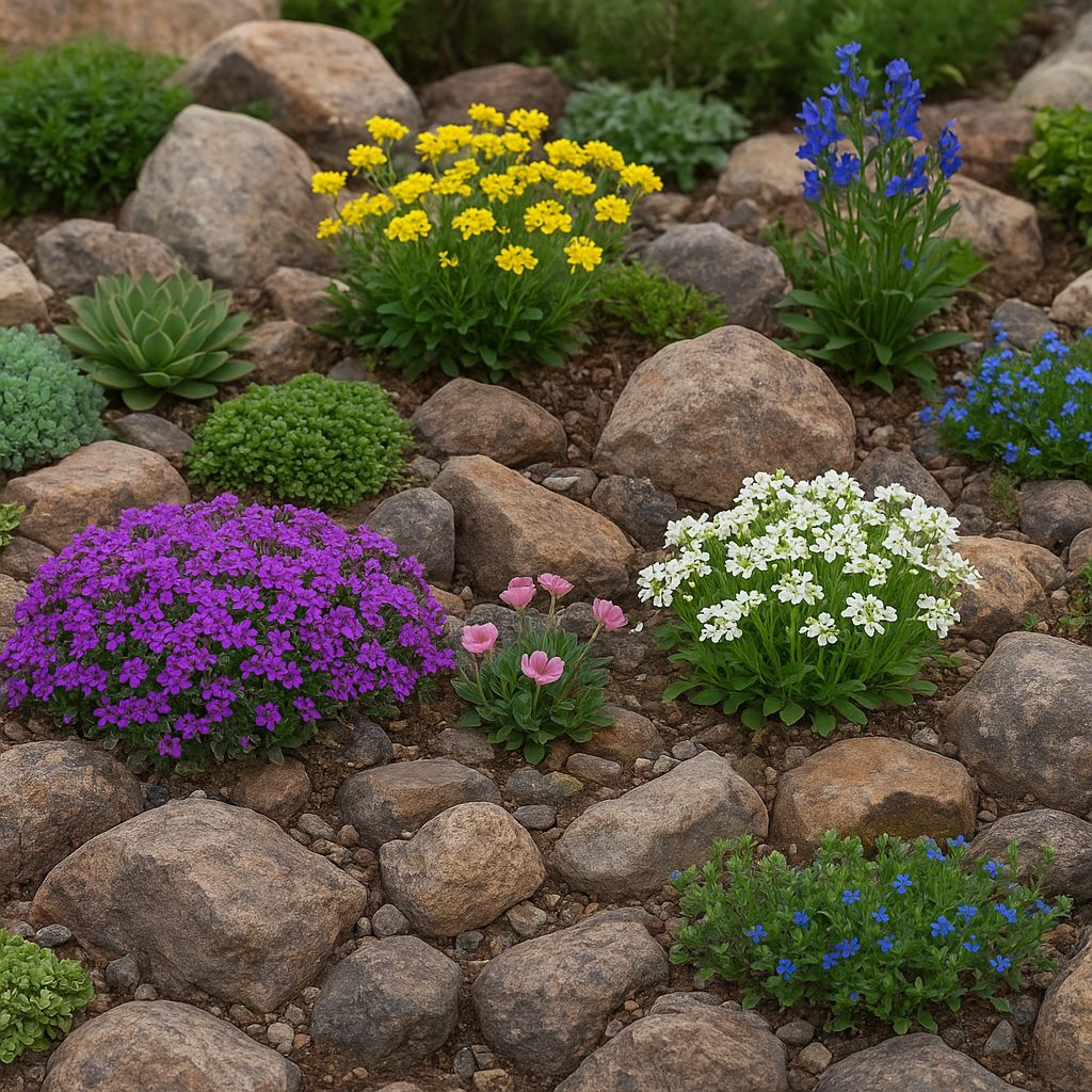 Najlepsze rośliny do ogrodu skalnego – wybór idealnych gatunków.