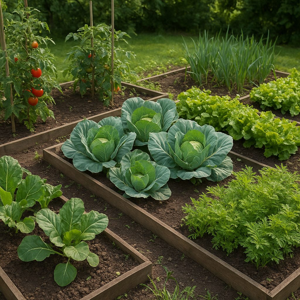 Jakie rośliny na przydomowy warzywnik – porady dla osób, które chcą uprawiać własne warzywa.