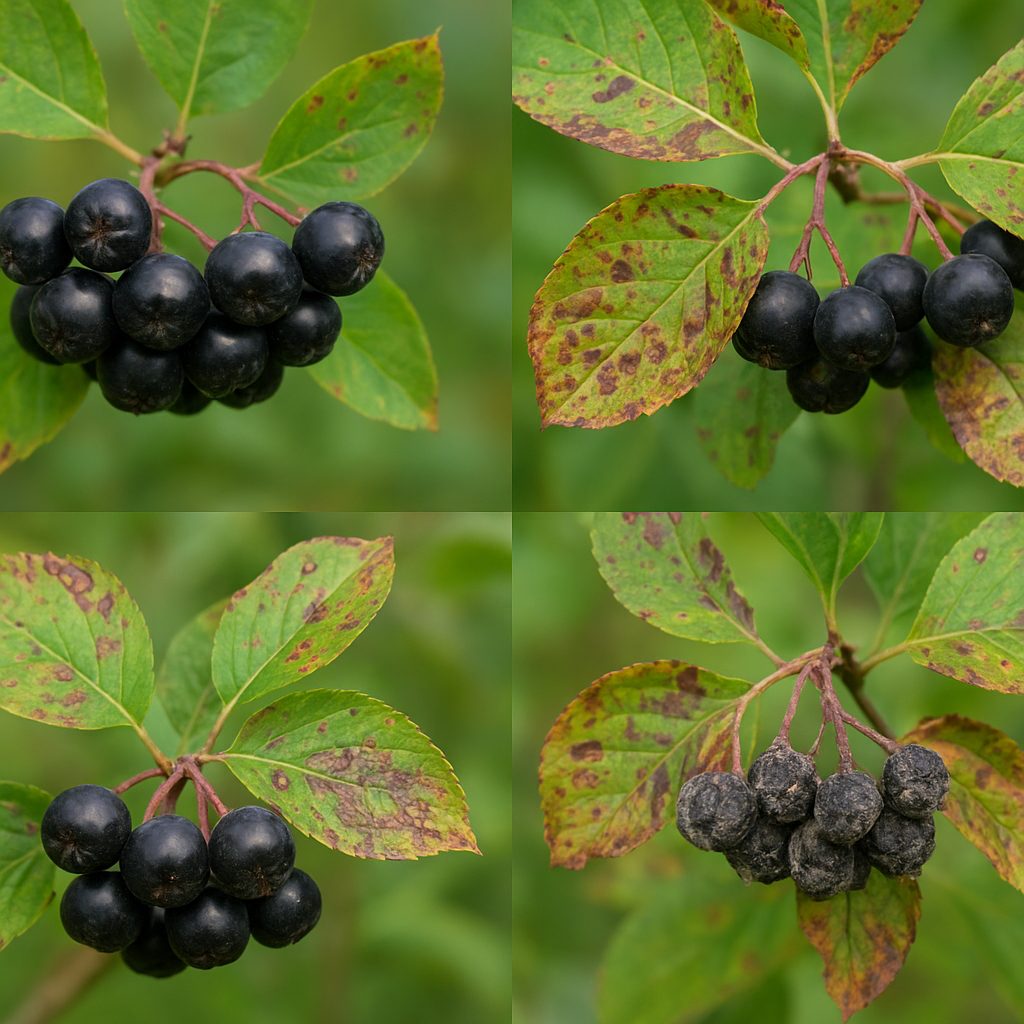 Najczęstsze choroby i szkodniki aronii