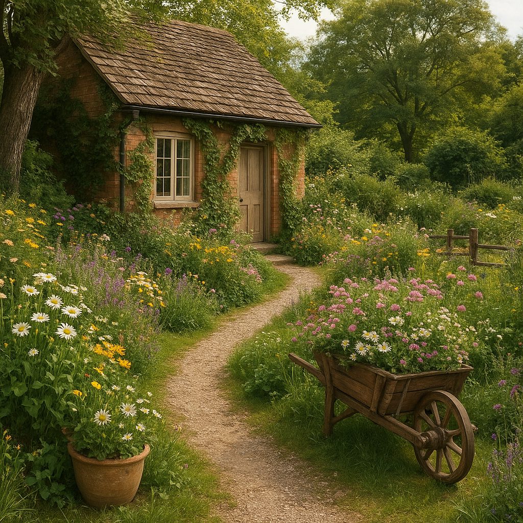 Ogród w stylu rustykalnym – jak stworzyć sielski krajobraz wokół domu?