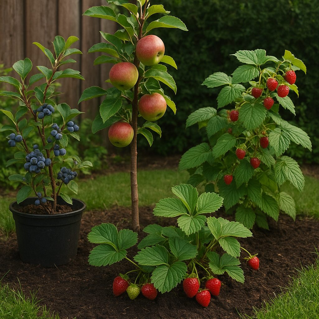 Jakie rośliny owocowe warto sadzić w małym ogrodzie?