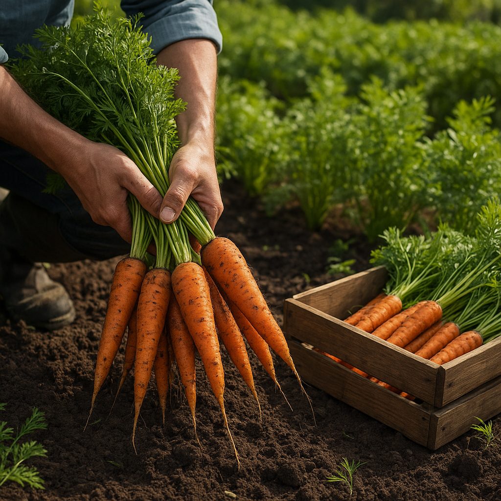 Uprawa marchwi w ogrodzie – jak uzyskać pyszne i zdrowe plony.