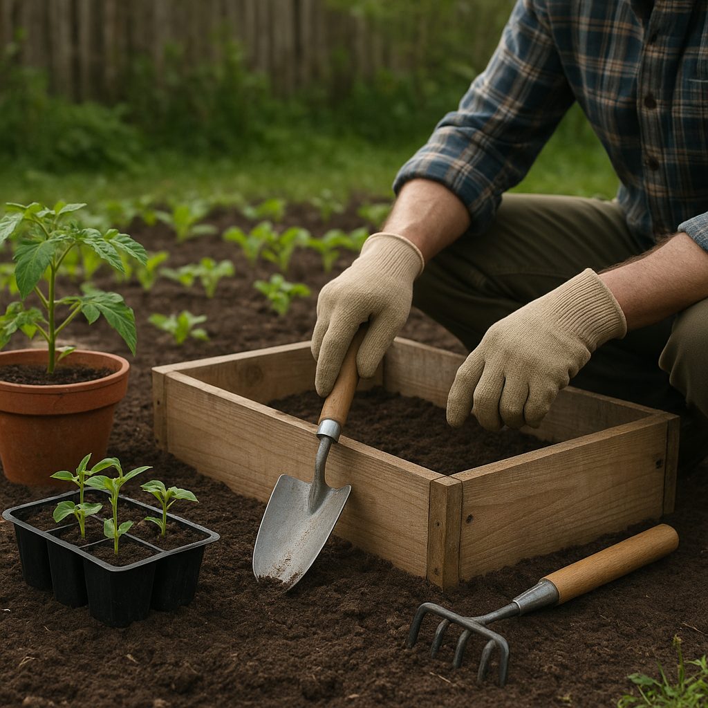 Jak założyć ogród warzywny – poradnik dla początkujących ogrodników.