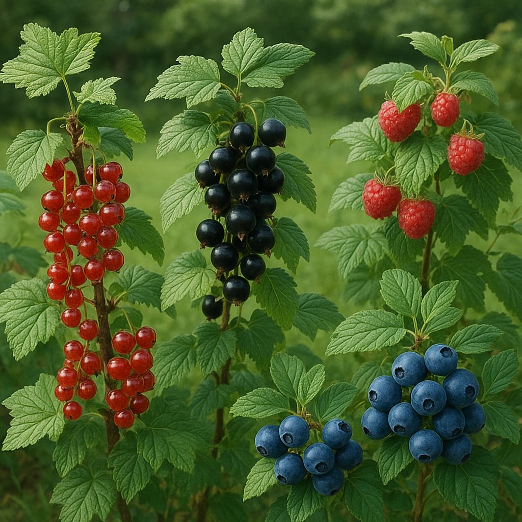 Jakie krzewy owocowe warto posadzić, by uzyskać bogate plony?