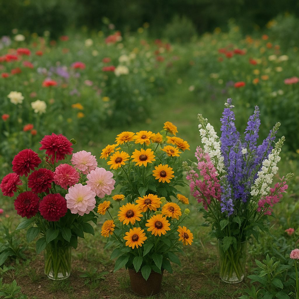 Jakie kwiaty cięte najlepiej uprawiać w ogrodzie na sprzedaż?
