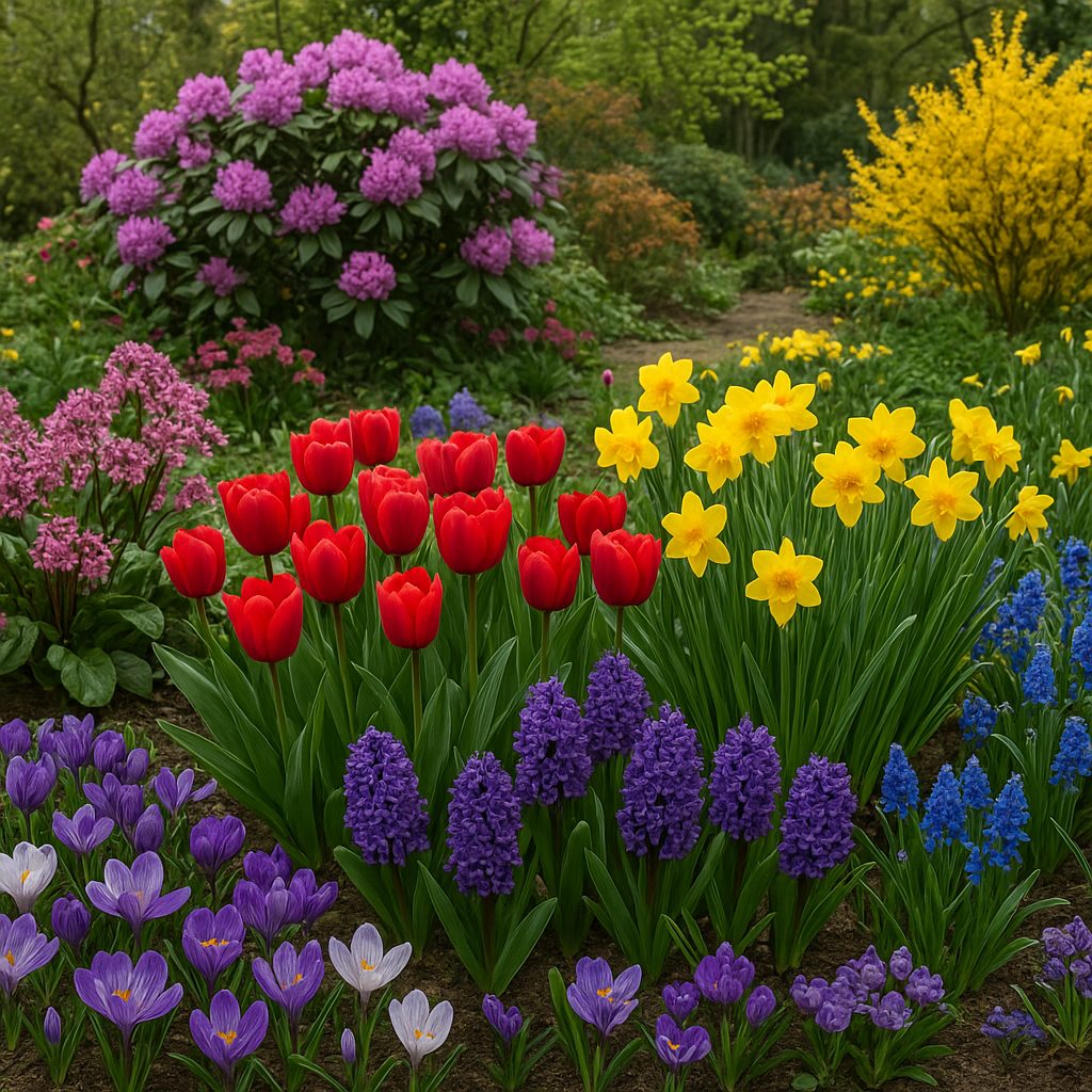 Jakie kwiaty najlepiej kwitną w ogrodzie przez całą wiosnę?