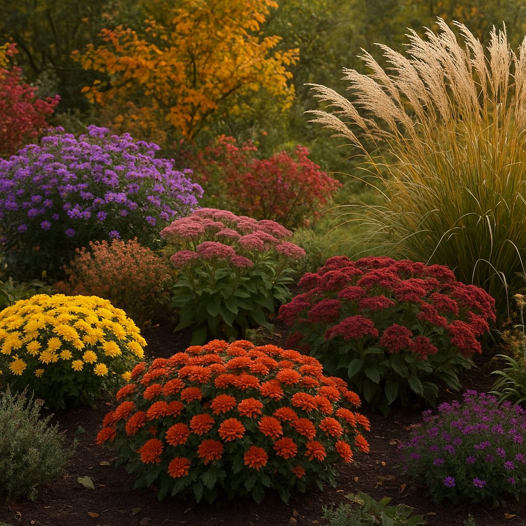 Wybór roślin do ogrodu, które kwitną jesienią – przedłużenie sezonu ogrodniczego.