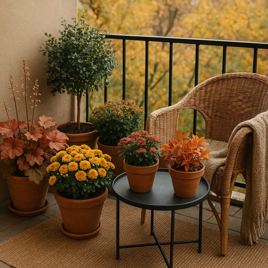 Jakie rośliny na balkon, by stworzyć przytulny kącik na jesień?