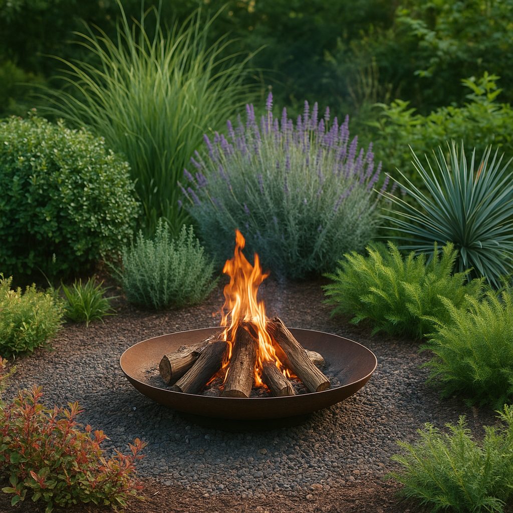 Jakie rośliny nadają się do ogrodu w pobliżu ogniska – wybór roślin odpornych na dym.