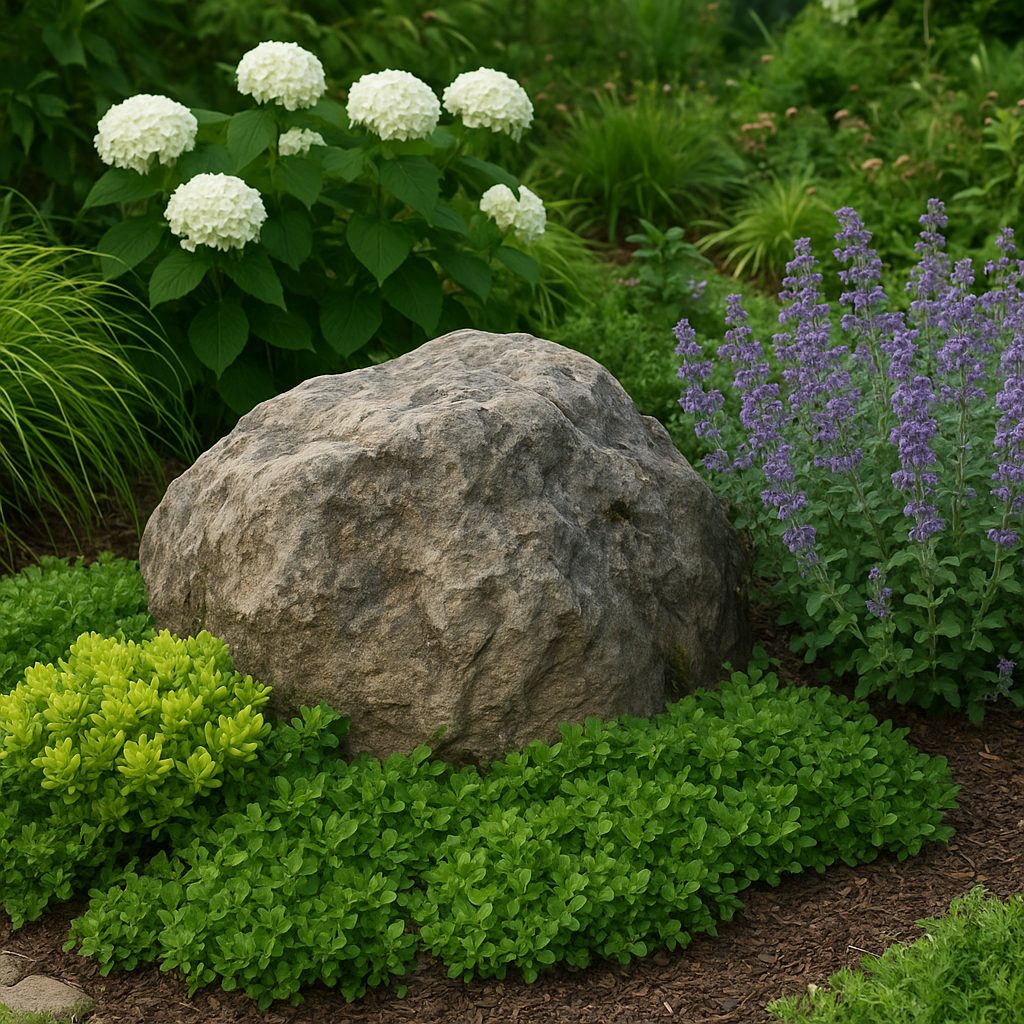 Jakie rośliny najlepiej komponują się z kamieniem w ogrodzie?