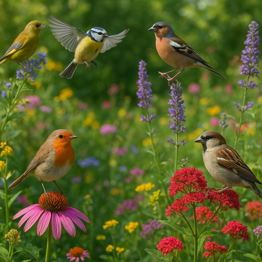 Jakie rośliny przyciągają ptaki do ogrodu – stworzenie przestrzeni pełnej życia.