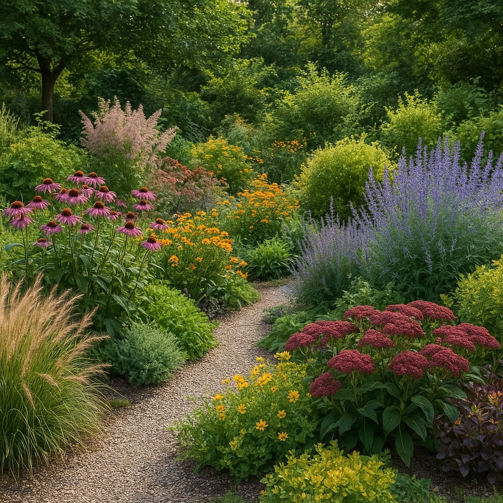 Ogród bez trawnika – jak stworzyć przestrzeń pełną roślin ozdobnych?