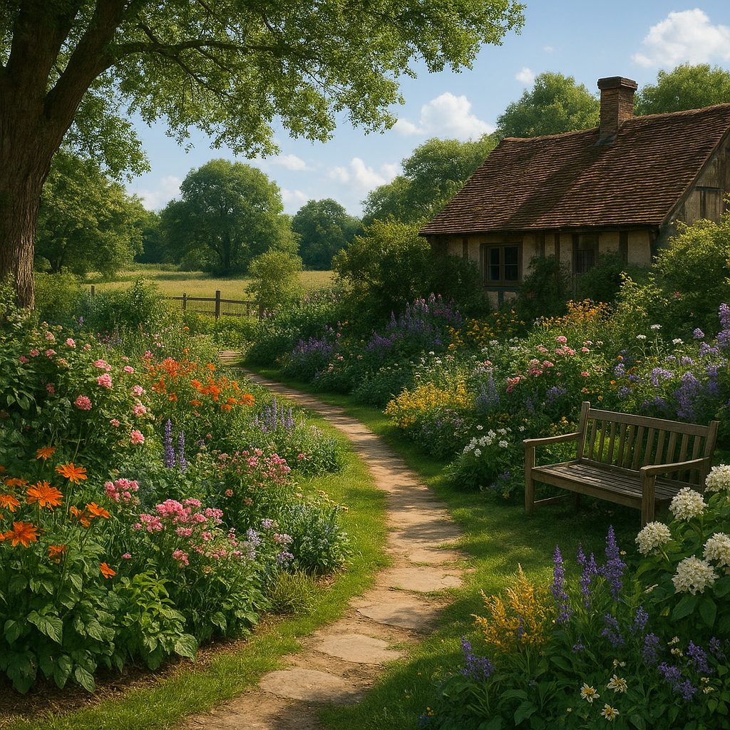 Ogród na wsi – jak stworzyć przestrzeń z dala od zgiełku miasta.