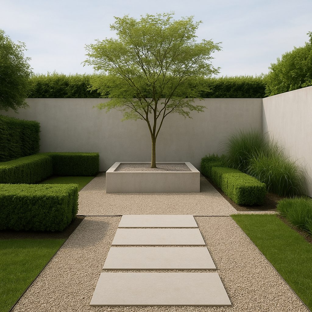 Ogród w stylu minimalistycznym – jak zaprojektować przestrzeń z elementami prostoty?