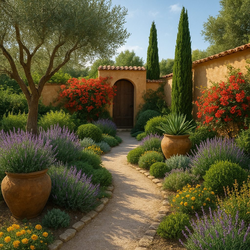 Ogród w stylu śródziemnomorskim – jak stworzyć przestrzeń inspirowaną ciepłym klimatem?