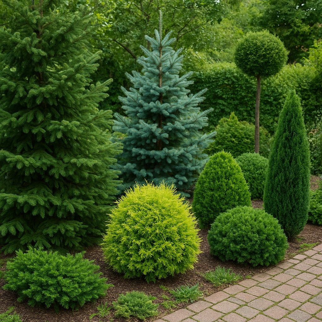 Jakie drzewa iglaste będą idealne do ogrodu na małych przestrzeniach?