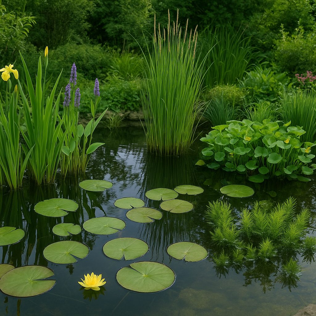 Jakie rośliny wodne posadzić w oczku wodnym – najlepsze gatunki do zbiorników wodnych.