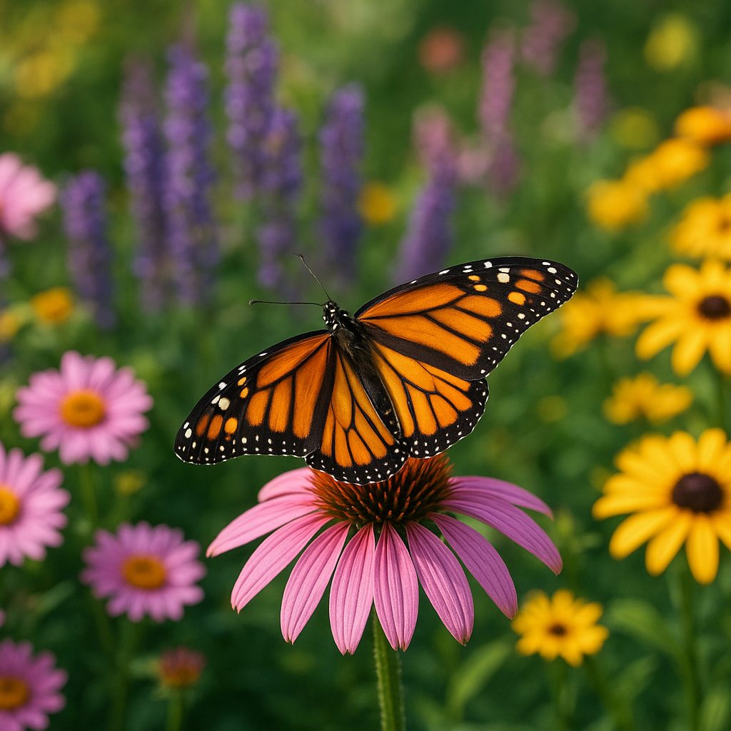 Jakie rośliny przyciągają motyle do ogrodu?